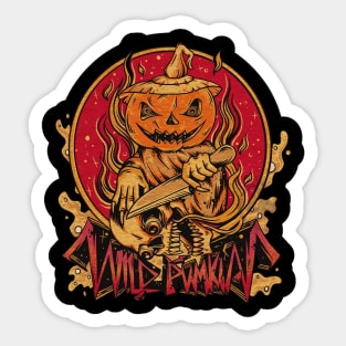 Wild Pumkin Sticker